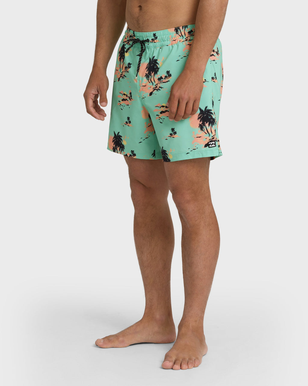Lineup Layback 16 Trunks - Lime Green