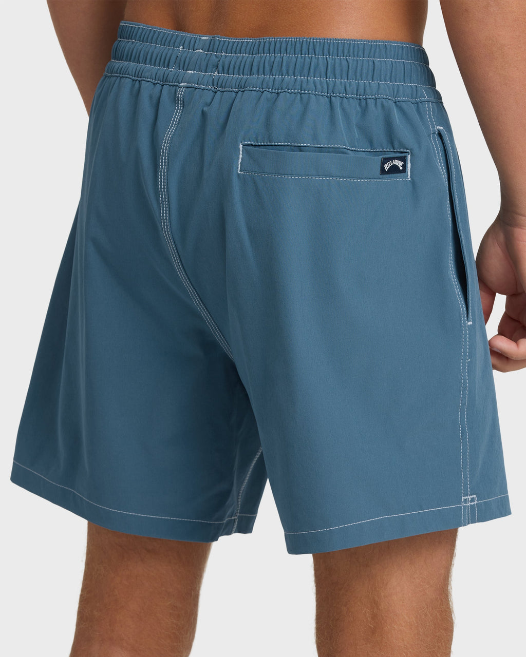 Lineup Solid Layback 16 Trunks - Real Teal