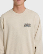 Short Sands Crewneck Sweatshirt - Oatmeal Heather.