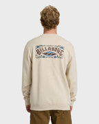 Short Sands Crewneck Sweatshirt - Oatmeal Heather.