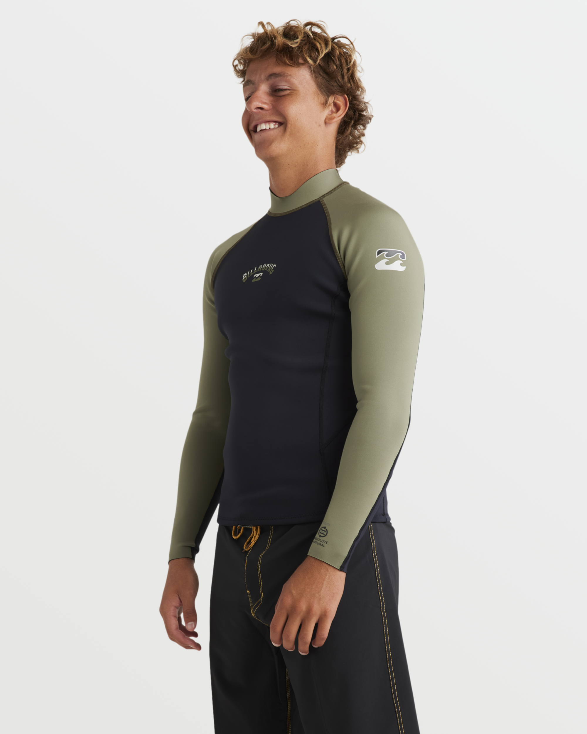 1mm Absolute Natural Long Sleeve Jacket - Military