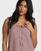 Sweet As Ever Dress - Red Dahlia