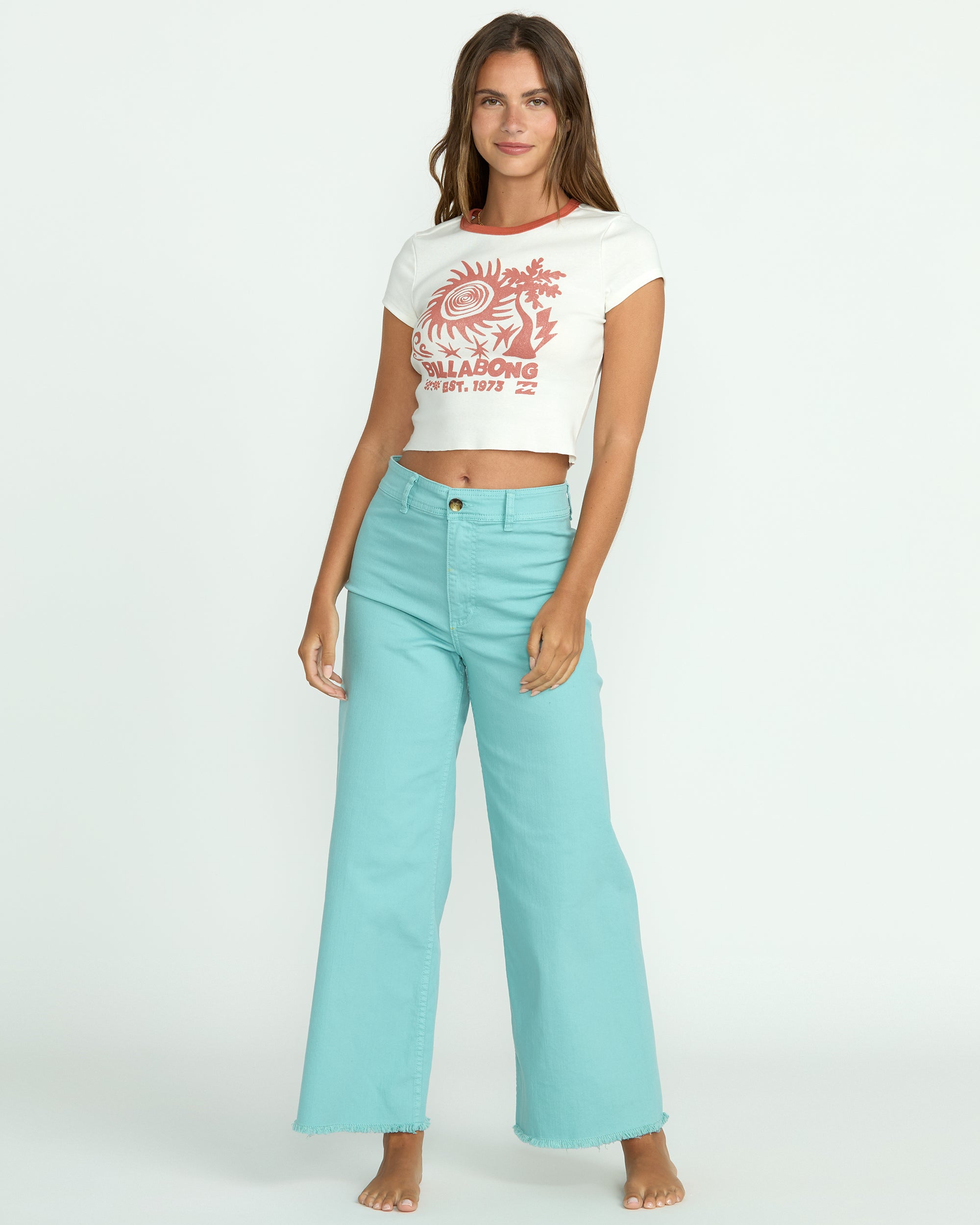 Electric Feeling Tee - Salt Crystal