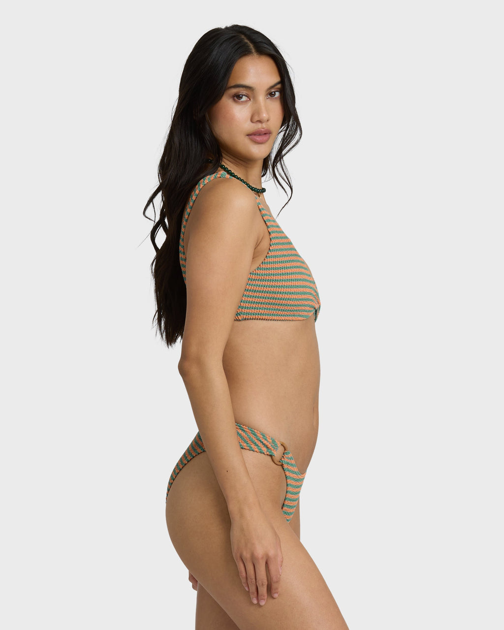 Summer Hi Yd Twist Tank Swim Tank Bikini Top - Bay Blue