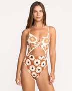 Fresh Daze Mika One-Piece Swimsuit - Sunburnt