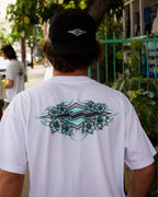 Biscus OG Short Sleeve Cotton T-Shirt - White
