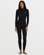 3/2mm Foil GBS Back Zip Wetsuit - Black