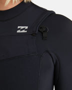 4/3mm Furnace Natural GBS Chest Zip Fullsuit - Black Tiki