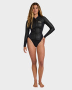 Peeky 1mm Long Sleeve Wetsuit Jacket - Black Pebble