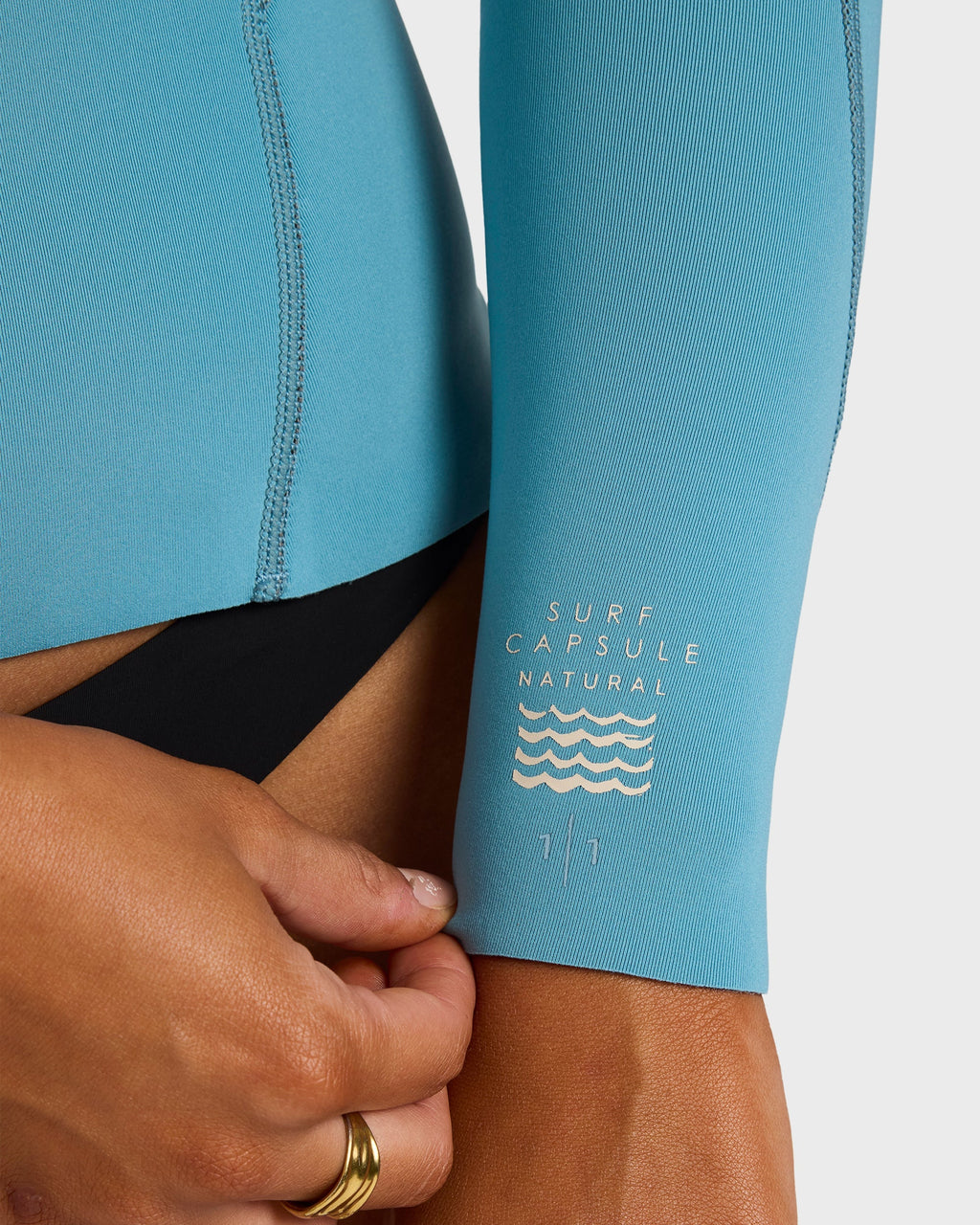 Peeky 1mm Long Sleeve Wetsuit Jacket - Surf Blue