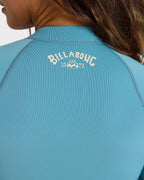 Peeky 1mm Long Sleeve Wetsuit Jacket - Surf Blue