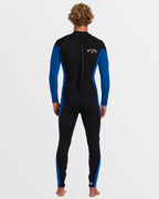 4/3mm Foil GBS Back Zip Wetsuit - Mid Blue