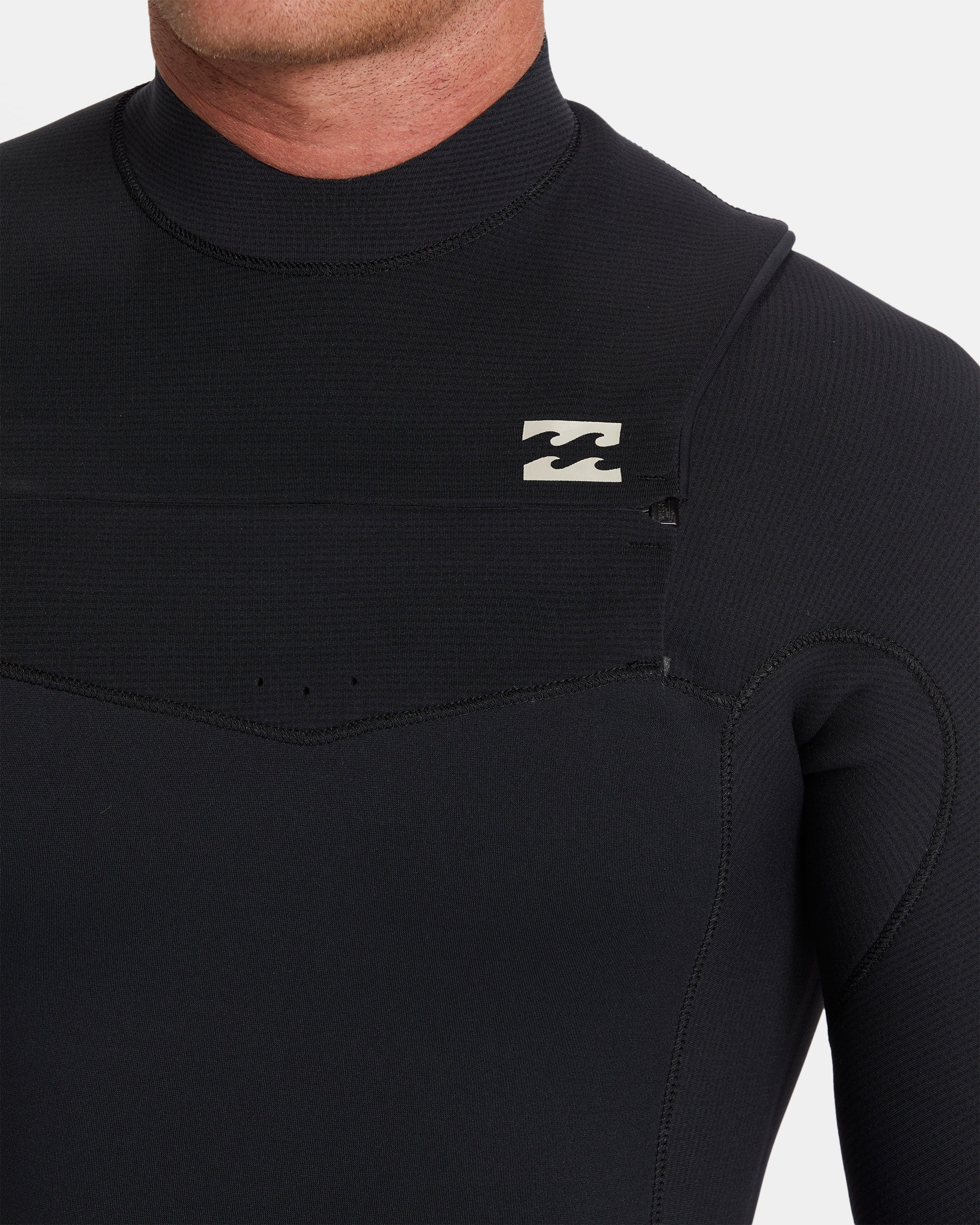 3/2mm Revolution Natural Upcycler GBS Chest Zip Wetsuit - Black