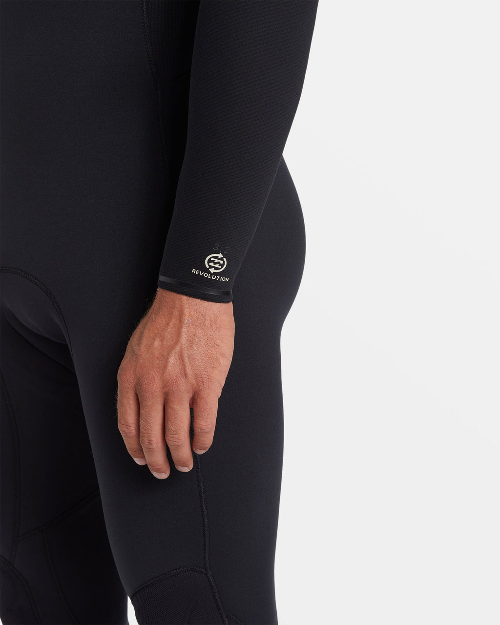 3/2mm Revolution Natural Upcycler GBS Chest Zip Wetsuit - Black