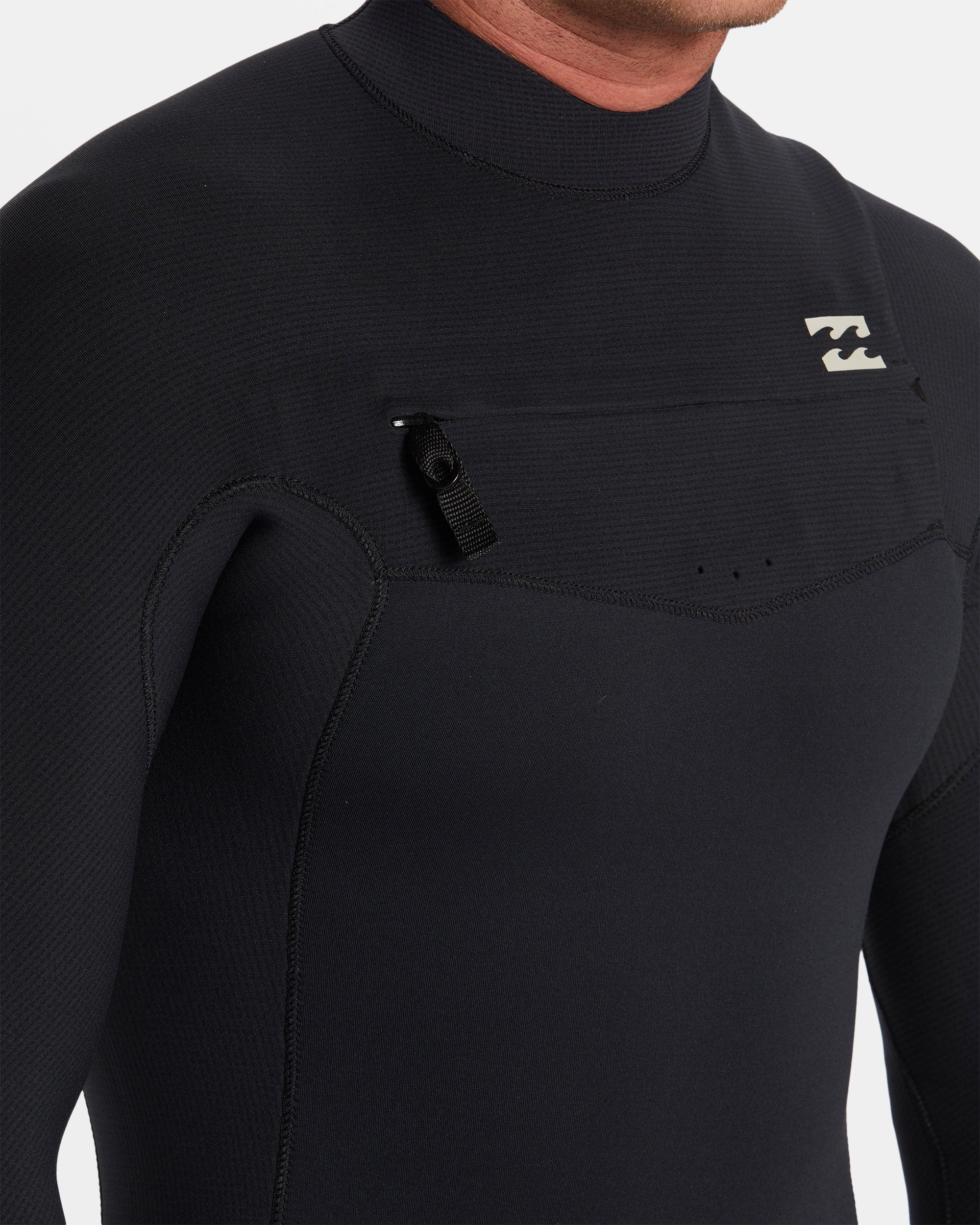 3/2mm Revolution Natural Upcycler GBS Chest Zip Wetsuit - Black