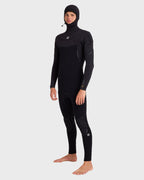 4/3mm Furnace Ultra Gullwing Hooded Full Wetsuit - Black