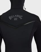 5/4mm Absolute Ultra GBS Hooded Chest Zip Full Wetsuit - Black
