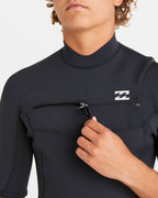 2/2mm Absolute Natural Upcycler GBS Chest Zip Wetsuit - Black