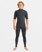2/2mm Absolute Natural Upcycler GBS Chest Zip Wetsuit - Black