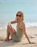 Summer Sun Mini Dress - Brown Stone