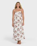 Undone Maxi Cover-Up Dress - Salt Crystal