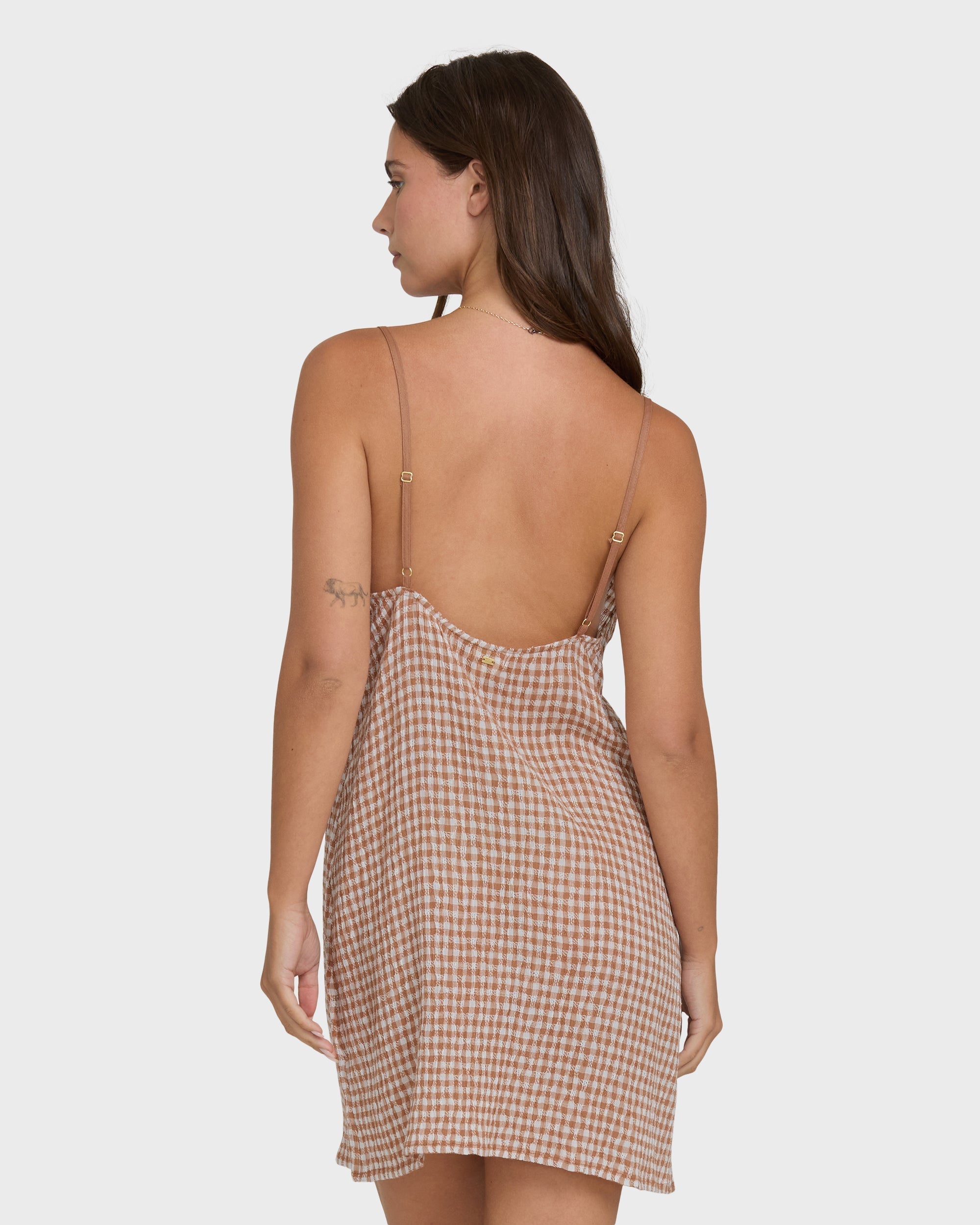 Summer Love Mini Dress - Sugar Almond