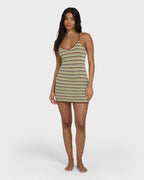 Summer Sun Mini Dress - Brown Stone
