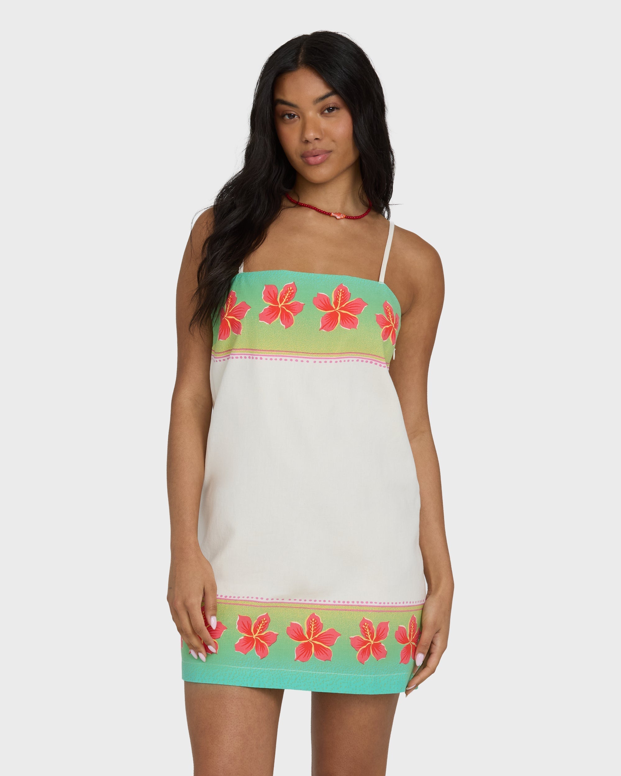 Sun Rays Mini Dress - Salt Crystal