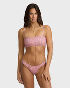 Dreamy Daze Reversible Tiny Bikini Bottoms - Sweet Lilac