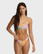 Dreamy Daze Reversible Tiny Bikini Bottoms - Sweet Lilac
