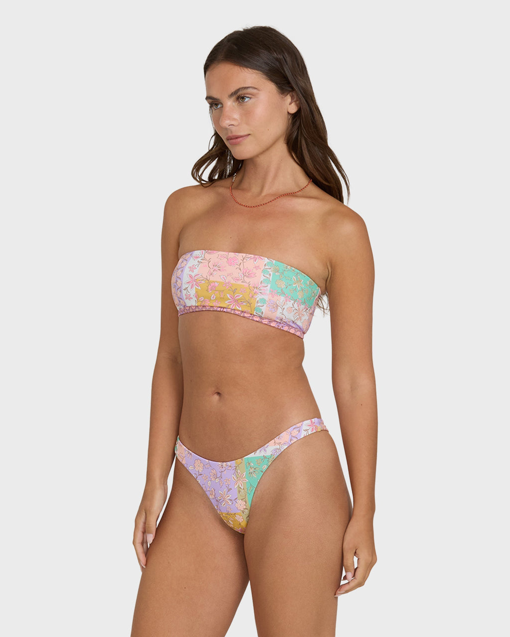 Dreamy Daze Reversible Tiny Bikini Bottoms - Sweet Lilac