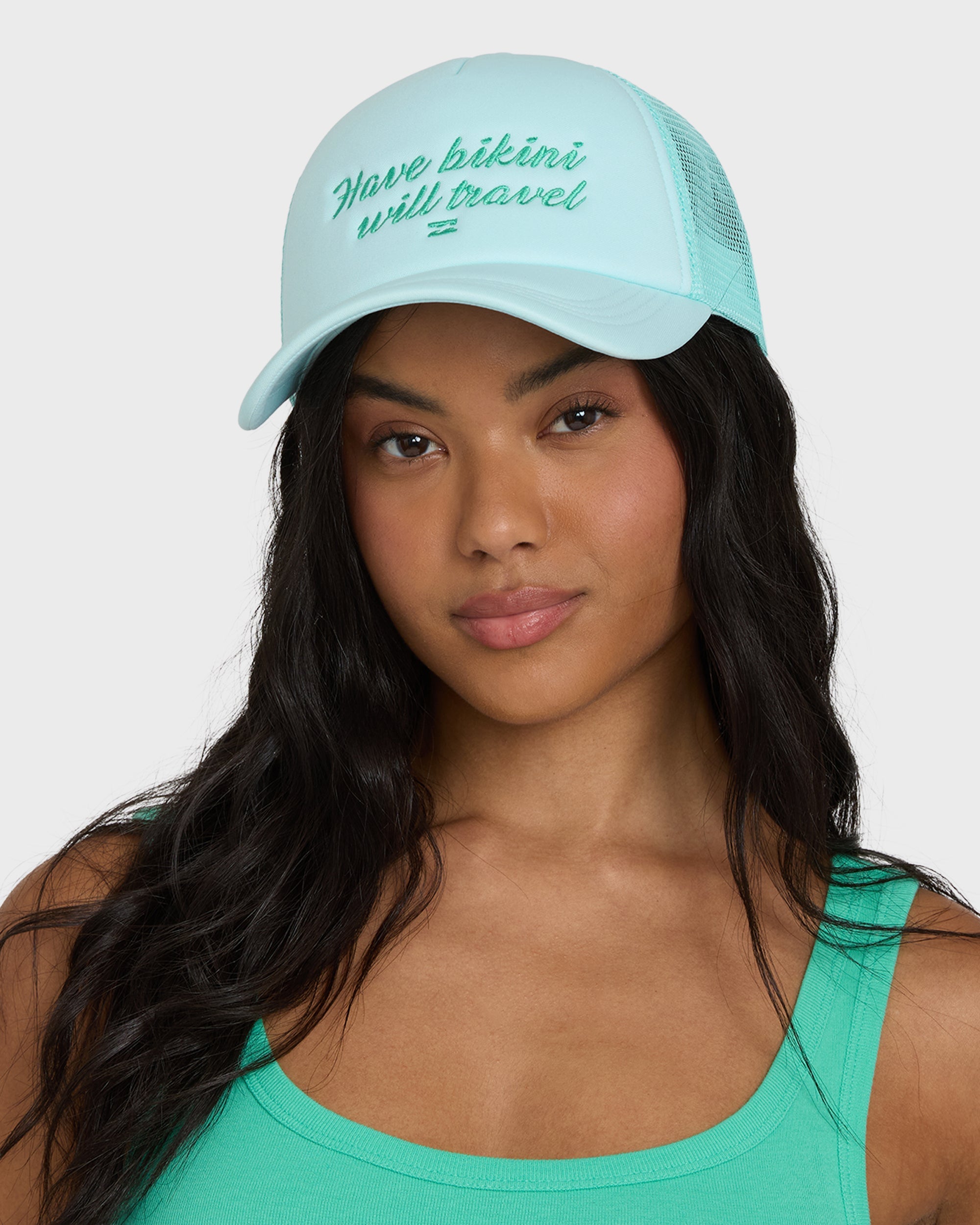 Across Waves Trucker Hat - Clearwater