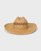 Wild Waves Wide Brim Straw Hat - Natural