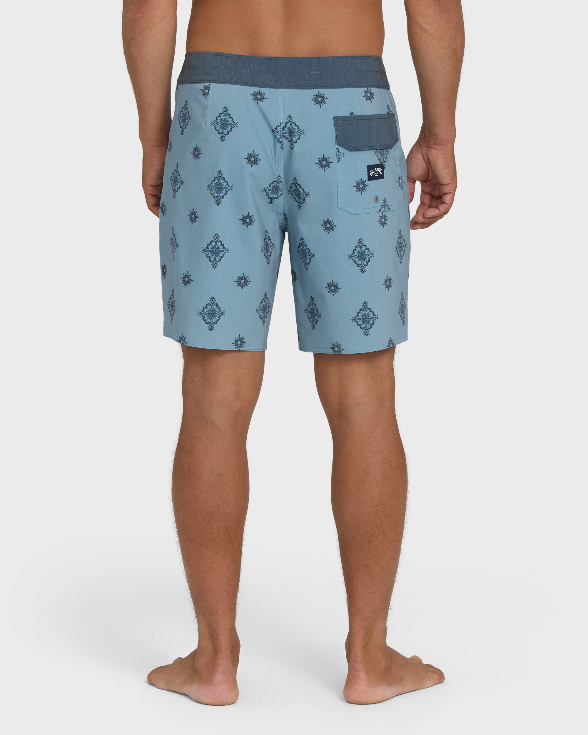 Good Times Pro 18 Boardshorts - Blue Fog