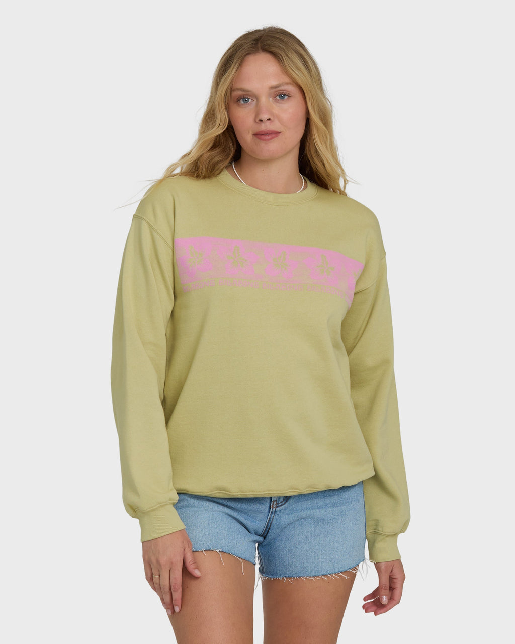 Giving Shade Crewneck Sweatshirt - Cactus
