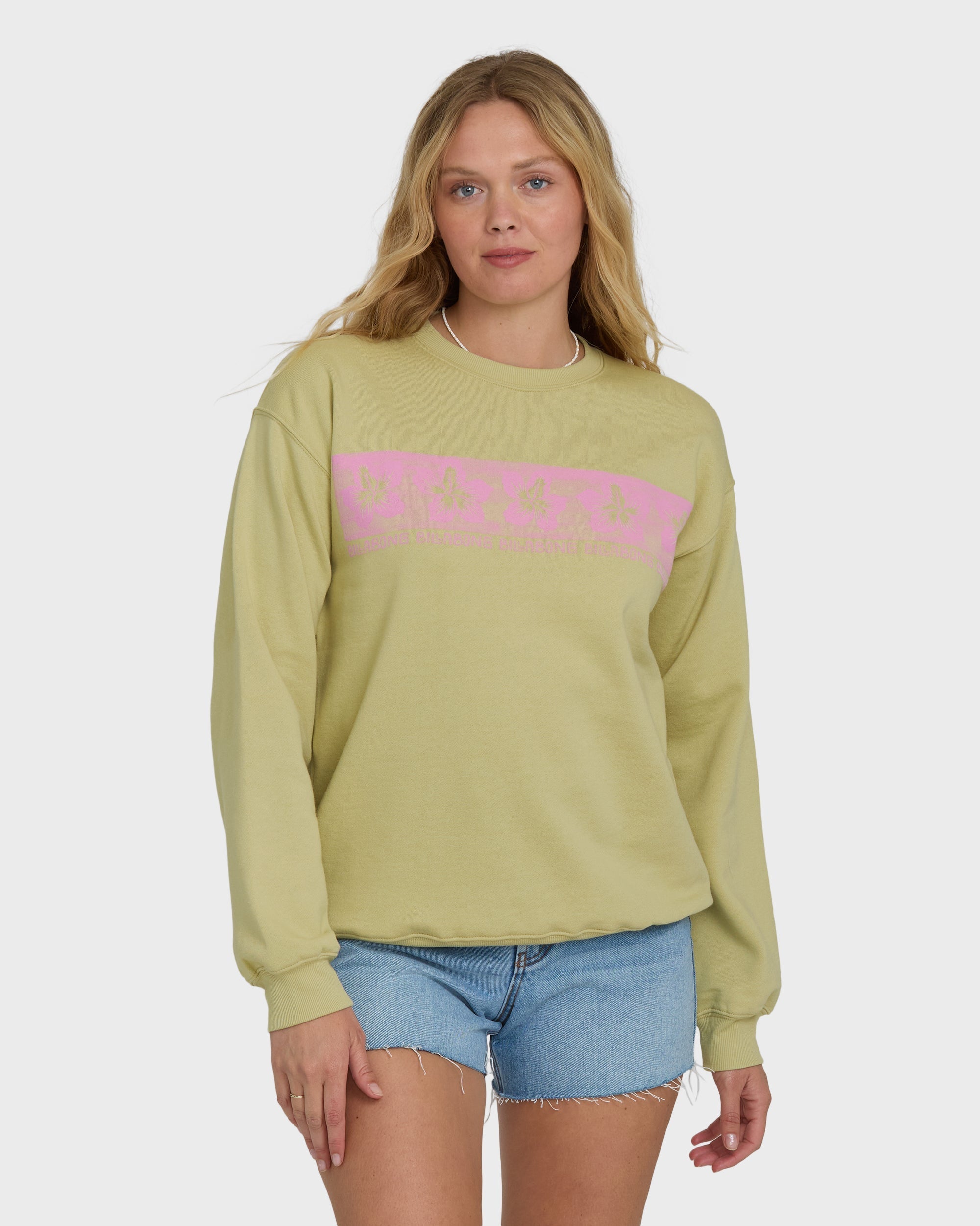 Giving Shade Crewneck Sweatshirt - Cactus