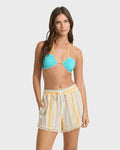 Palm Viva Woven Shorts - Sweet Lilac