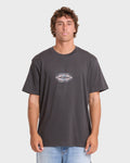 Rotor Diamond Premium Short Sleeve Knit Graphic T-Shirt - Raven
