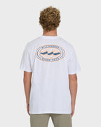Rotor Diamond Premium Short Sleeve Graphic T-Shirt - White