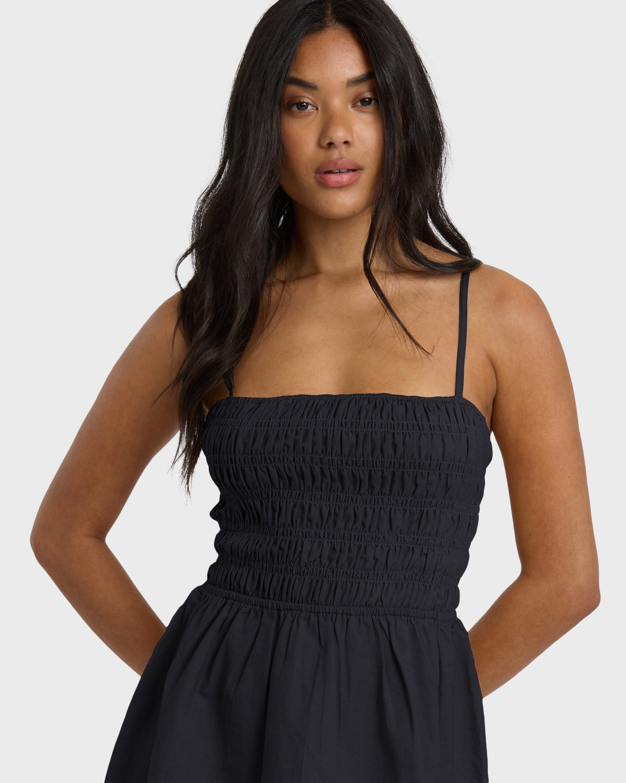 Suns Out Mini Dress - Black Sands