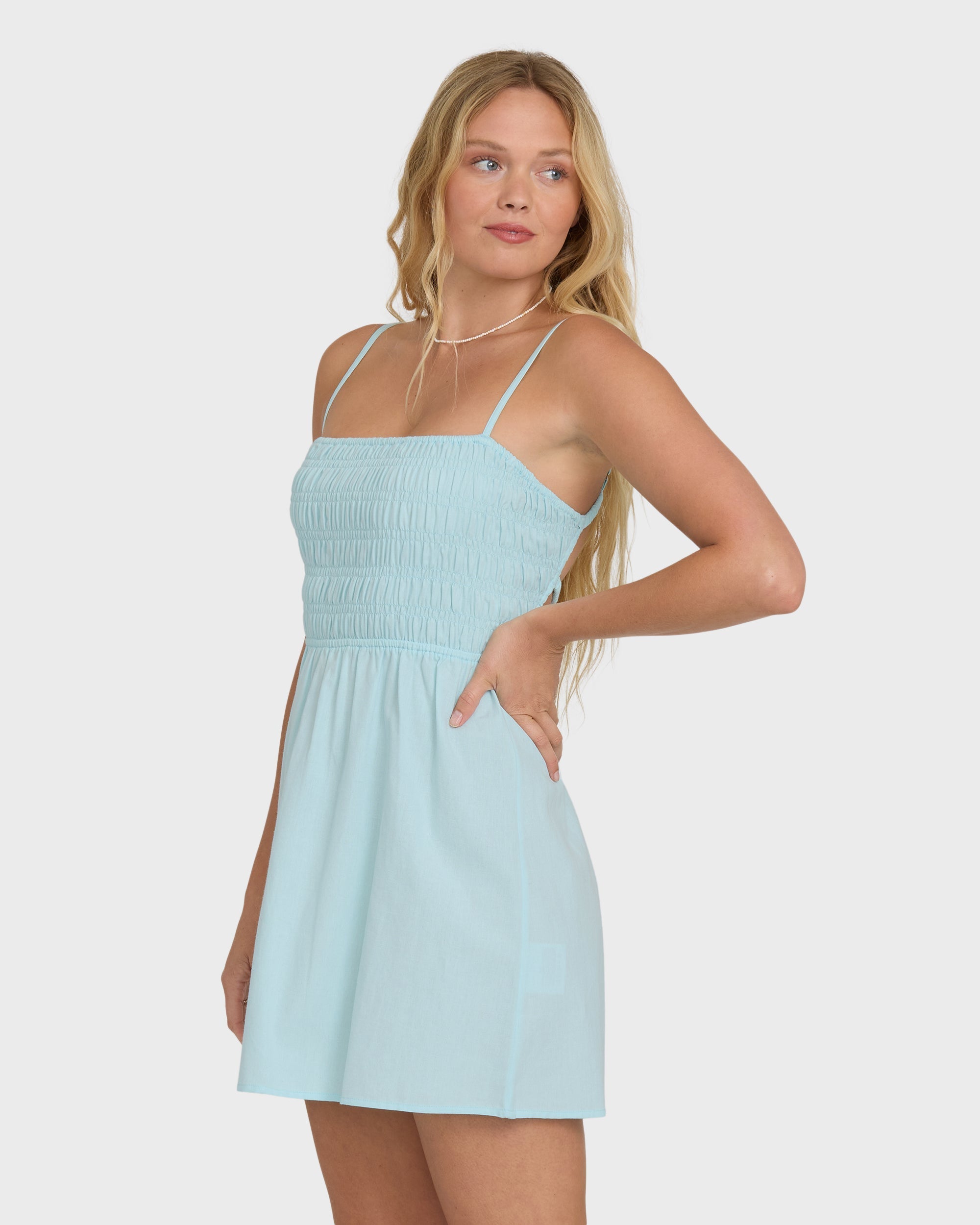 Suns Out Mini Dress - Clearwater