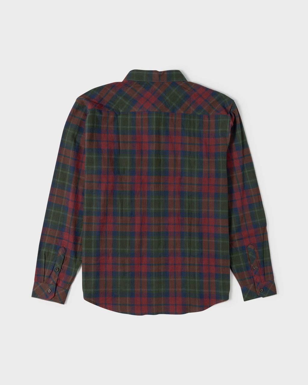 Coastline Long Sleeve Flannel Shirt - Tortoise Shell