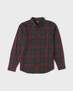 Coastline Long Sleeve Flannel Shirt - Tortoise Shell
