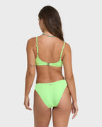 Simply Sweet Eyelet Helena Underwire Bikini Top - Green Glow