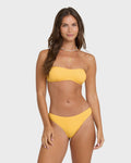 Crinkle Crush Sweetheart Bandeau Bikini Top - Sundress