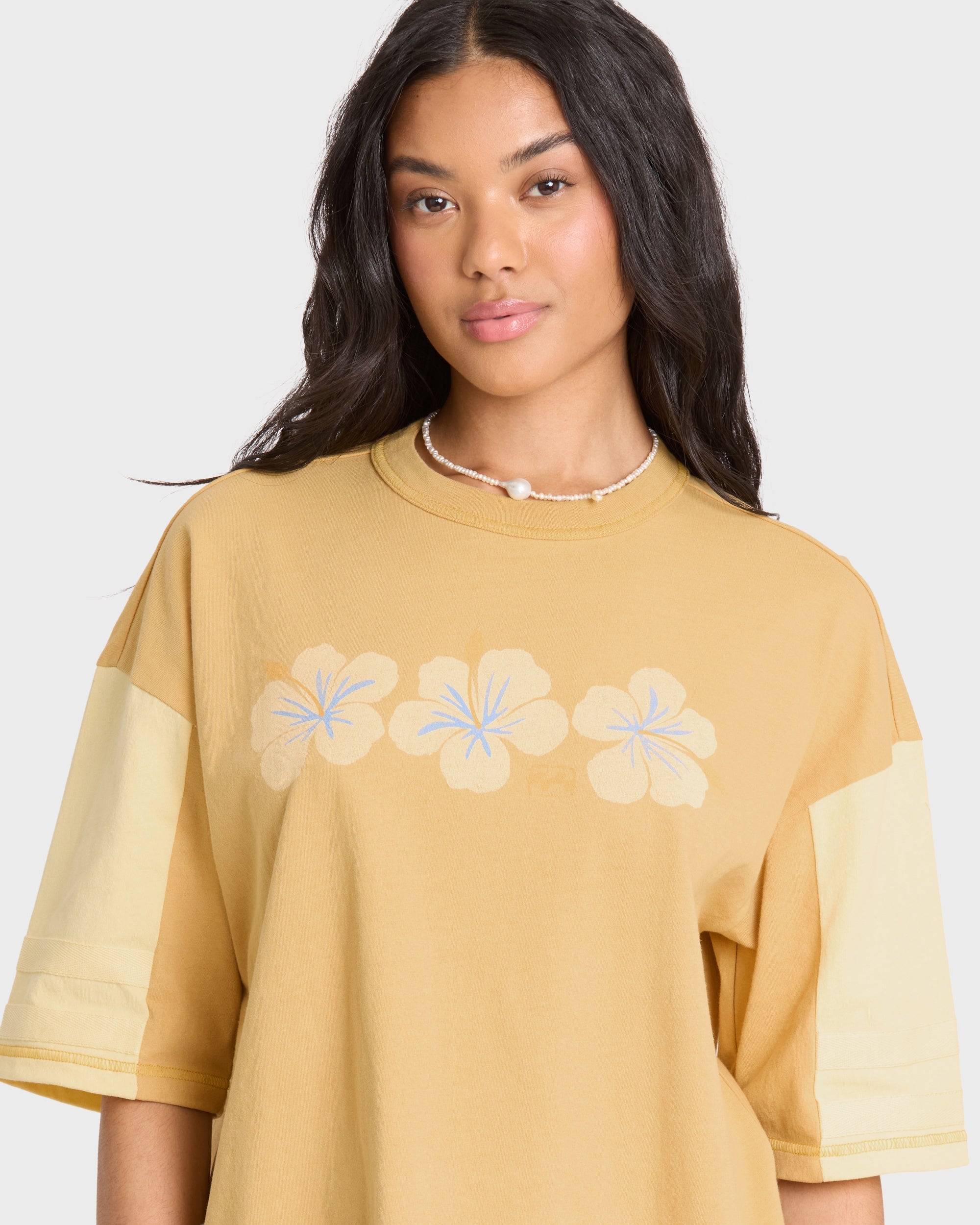 Avante Short Sleeve Cotton Jersey T-Shirt - Curry