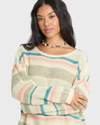 Lit Light Crewneck Sweater - Smoke Green