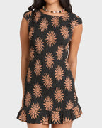 Bright Side Mini Dress - Black Sands