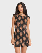 Bright Side Mini Dress - Black Sands