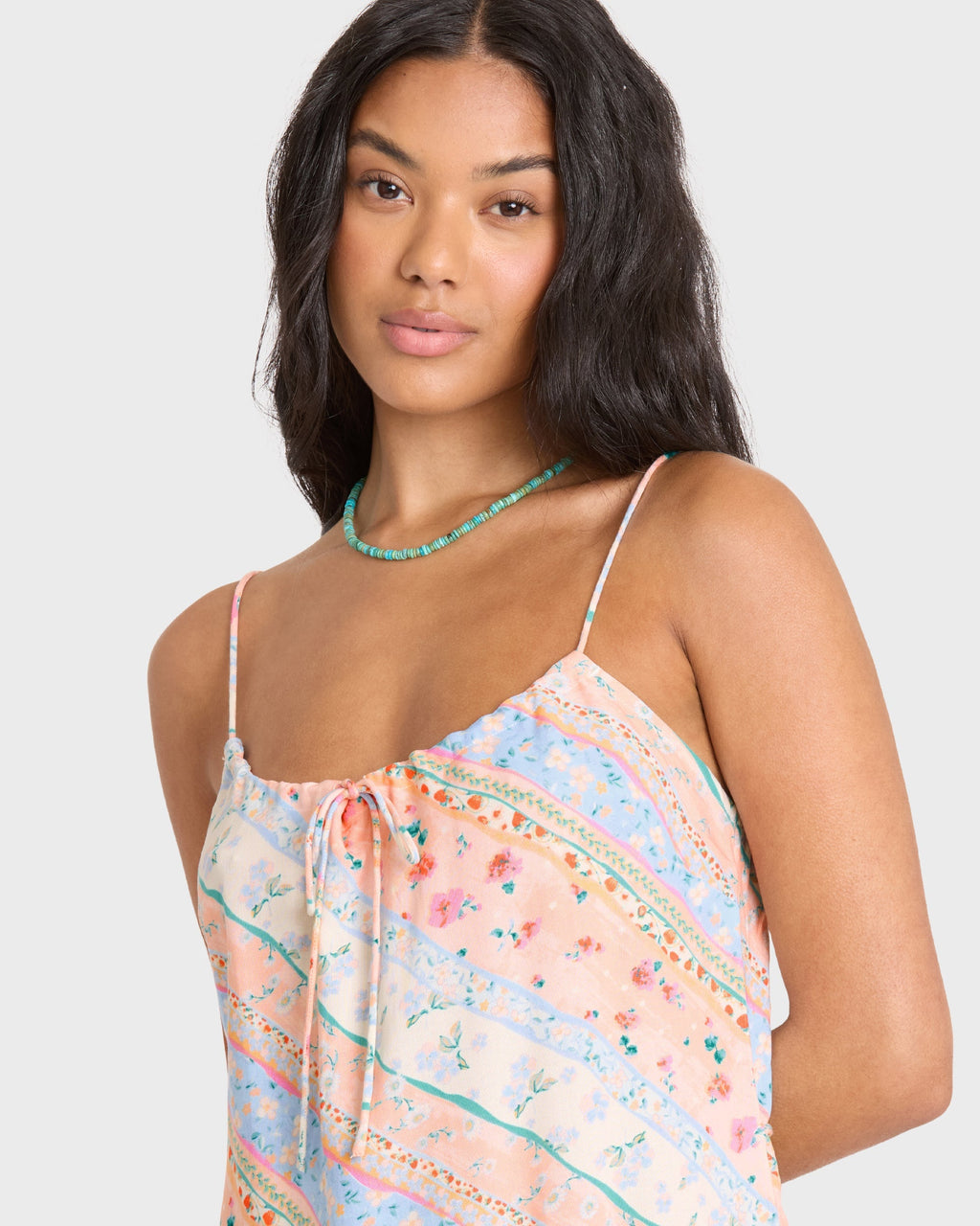 So Simple Mini Dress - Pale Peach